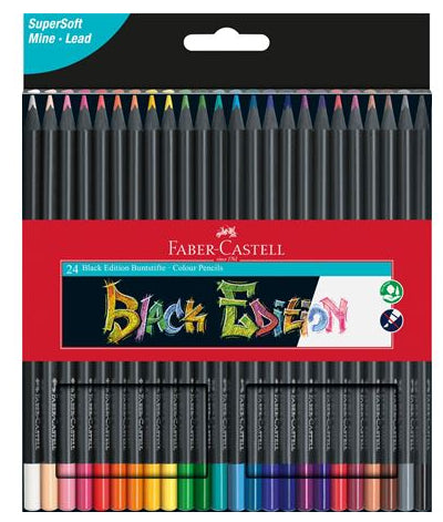 Faber-Castell Buntstifte Classic – 24 Farben, im Kartonetui, Ø 3 mm, dreikantig, FSC