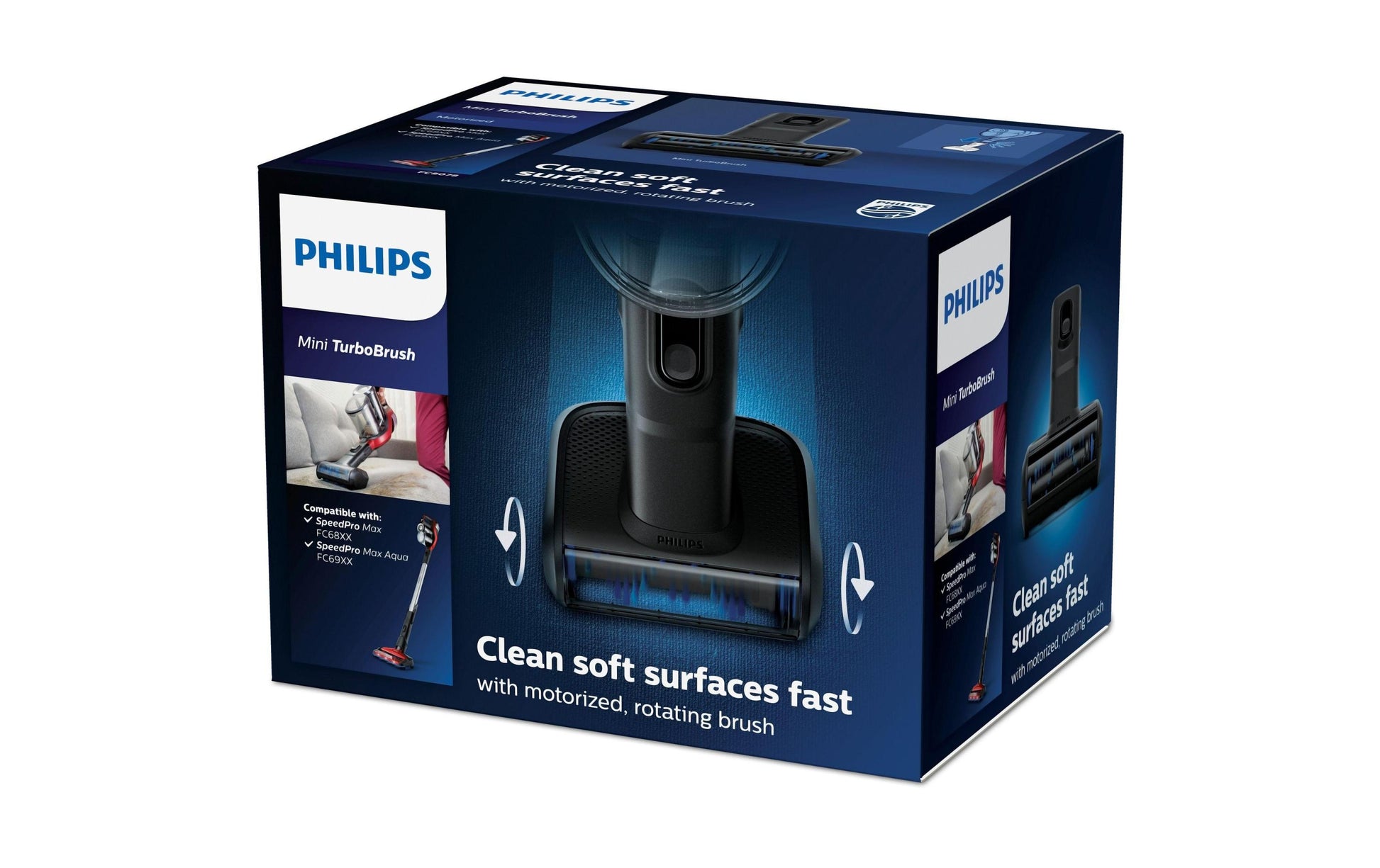 Philips Turbobürste FC8078/01 – 1 Aufsatz, für FC6802, FC6812–FC6814, FC6822 und andere