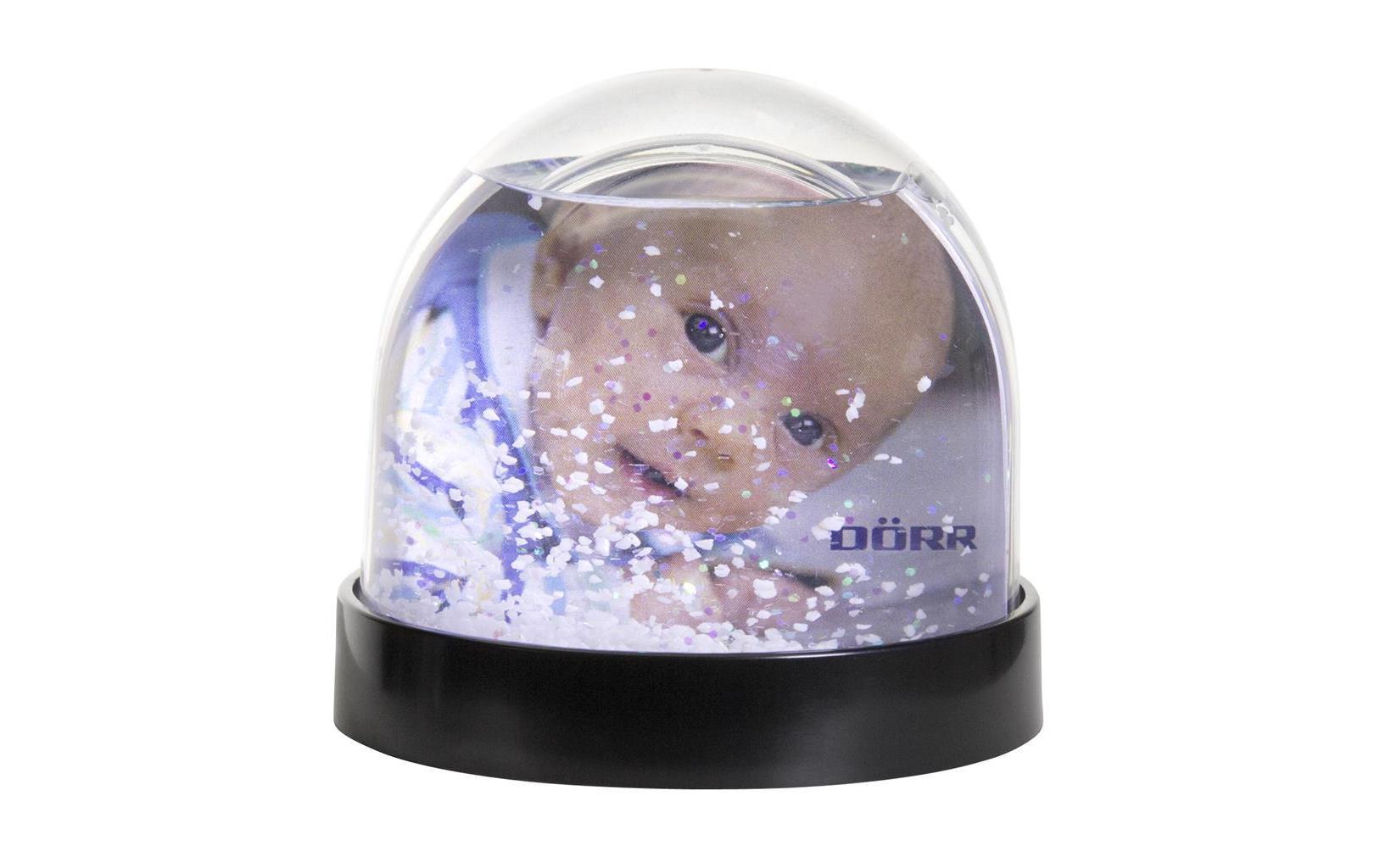 Dörr Schneekugel – 8,5 cm, schwarz