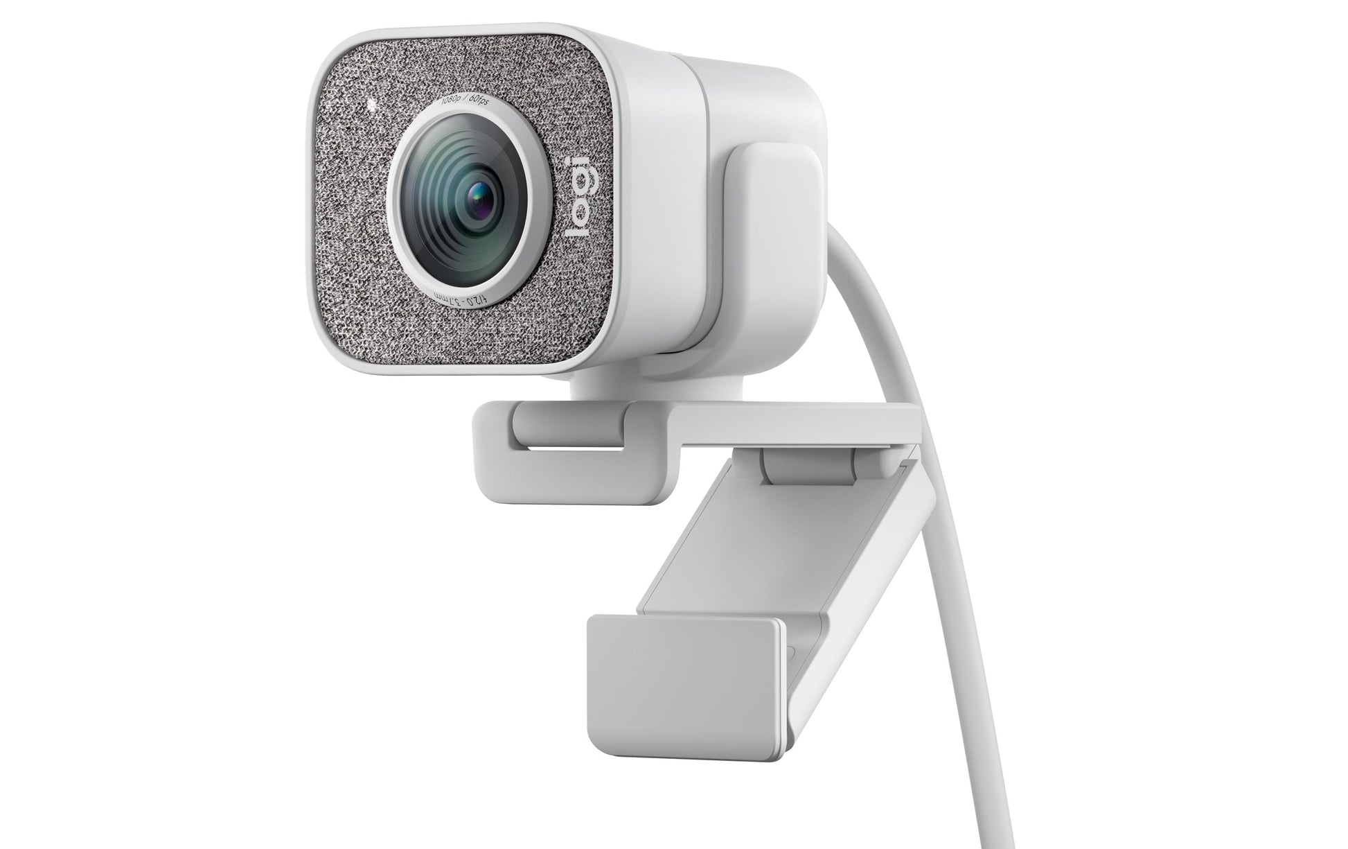 Logitech StreamCam Webcam – Full HD, 60 fps, USB, Autofokus, 78°, Weiss, für Windows & macOS