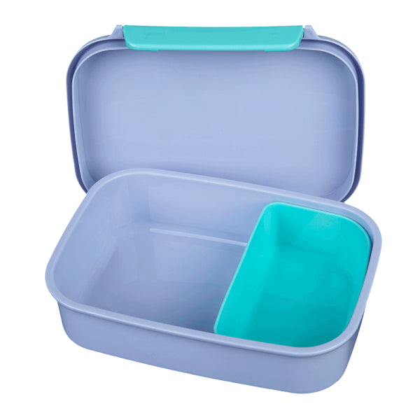 Scooli Lunchbox 800 ml, 18 × 13,5 × 6 cm, blau, BPA-frei