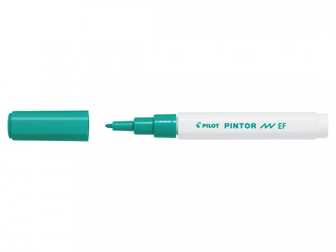 Pilot Pigment-Marker Pintor – Rundspitze 0,5-0,7 mm – Grün – Für dunkle Oberflächen geeignet