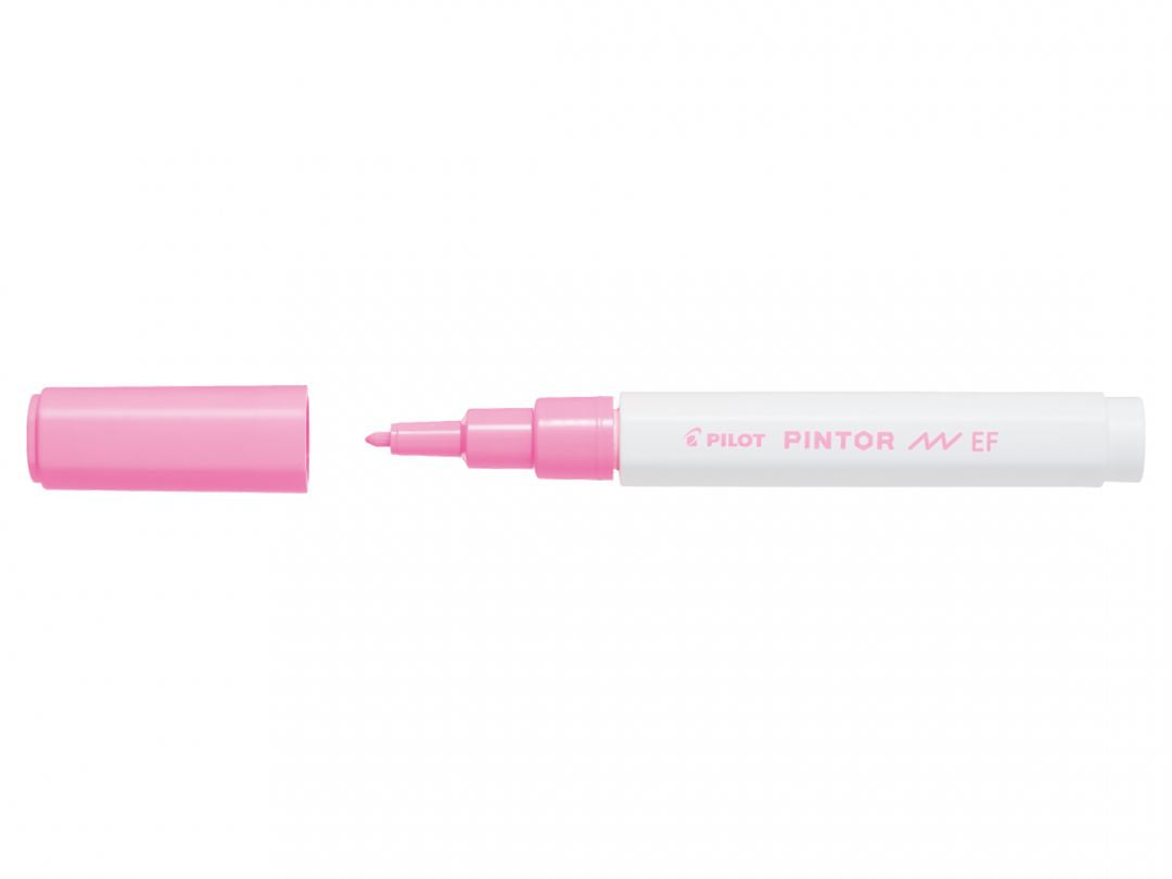 Pilot Pigment-Marker Pintor – Rundspitze 0,5-0,7 mm – Pink – Für dunkle Oberflächen geeignet