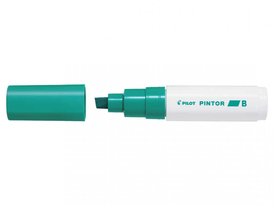 Pilot Pigment-Marker Pintor – Keilspitze 8 mm – Grün