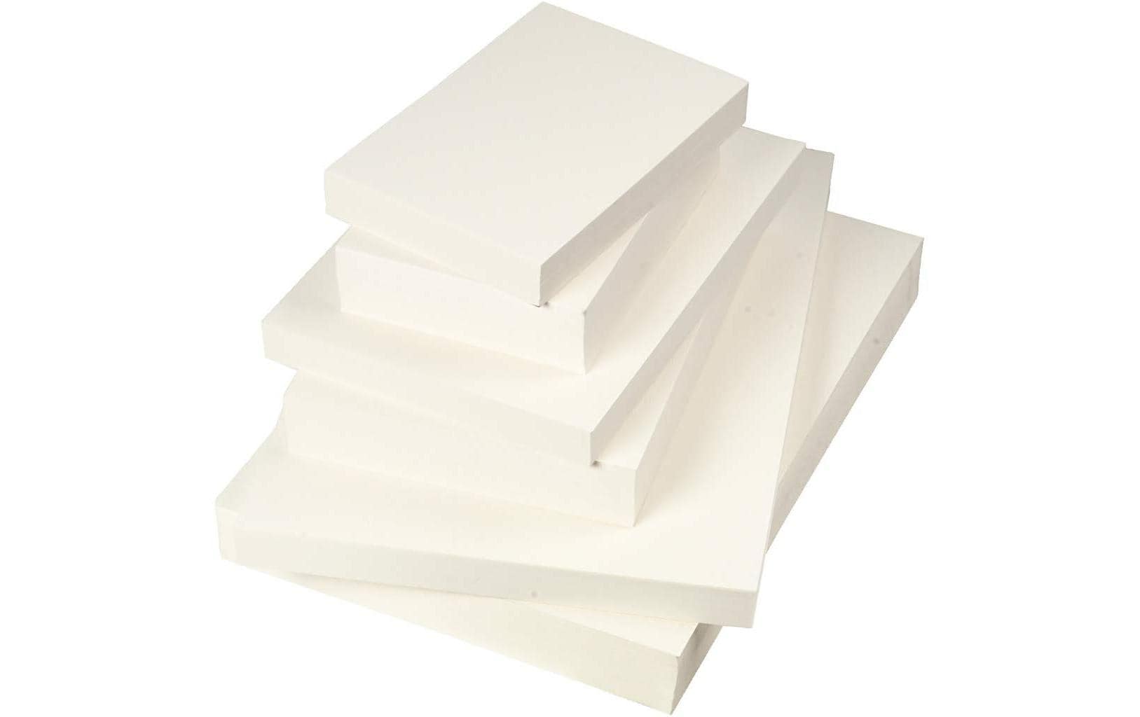 Creativ Company Aquarellblock, Aquarellpapier, 600 Blätter (100 × A5, 100 × A4, 100 × A3)