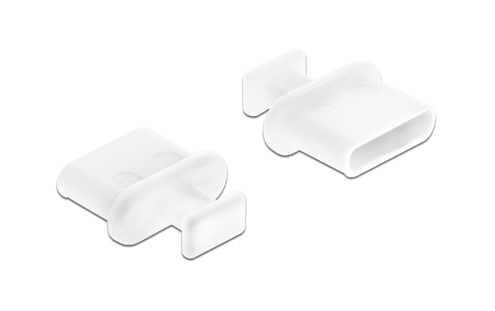 DeLOCK Staubschutz USB-C (Stecker) – Portblocker – Weiss – für USB-C – 10 Stück