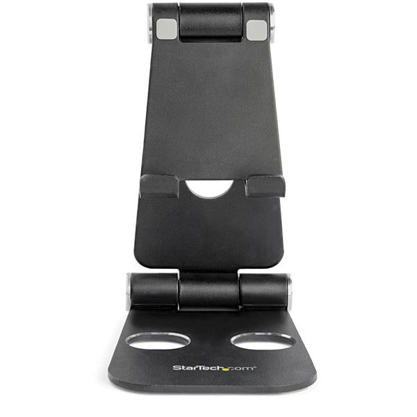 StarTech.com Tablet-Ständer – für Smartphones & Tablets bis 13", faltbar, Aluminium – schwarz