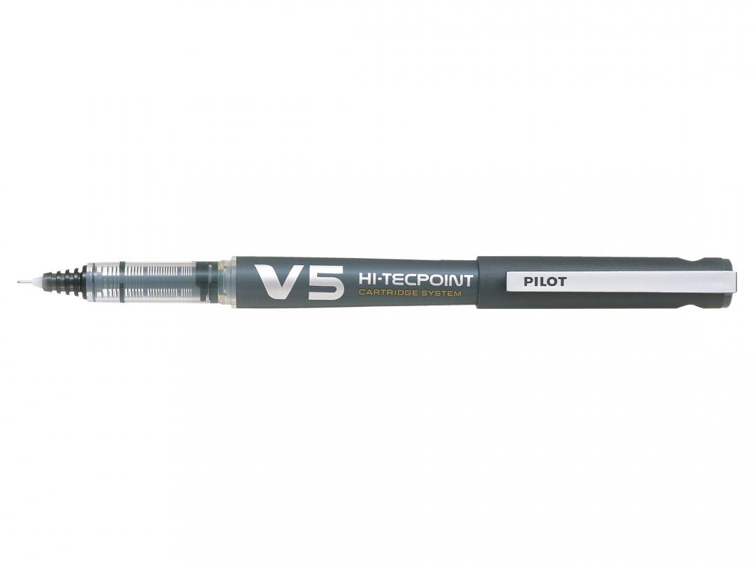 Pilot Hi-Tecpoint V5 – Tintenroller, 0,5 mm, Schwarz