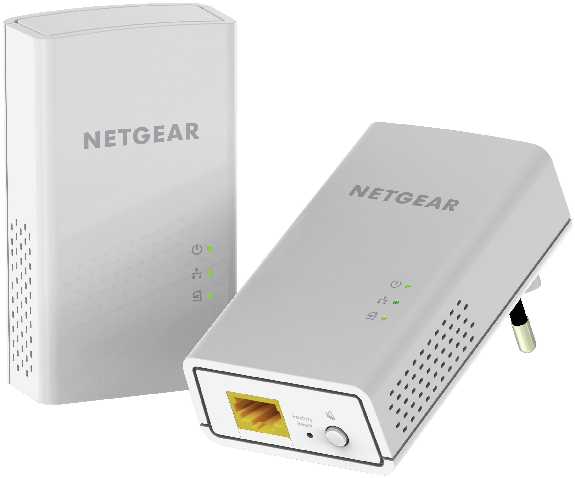 NETGEAR PLW1000 – Powerline WLAN-Set – 1 Gbit/s, Wi-Fi 5 (802.11ac), 1× RJ-45, Weiss