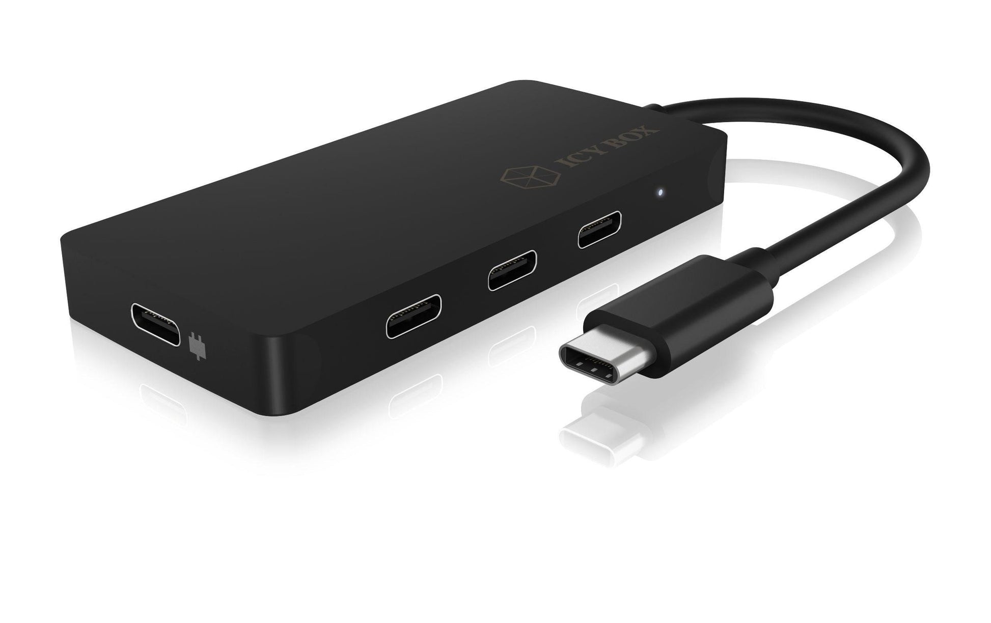 ICY BOX IB-HUB1429-CPD USB-Hub – USB-C, 4× USB-C, 100 W PD, für Windows/Mac