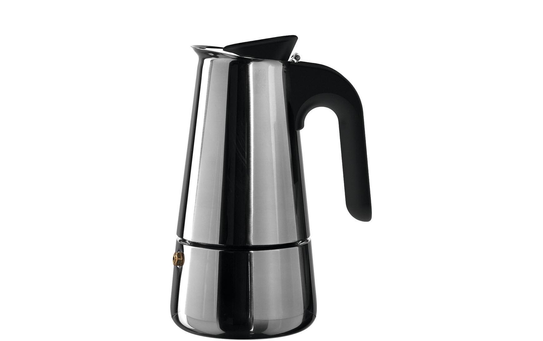 Leonardo Espressomaschine (Siebträger) – 0,3 l, grau, 13,8 × 19 × 10 cm