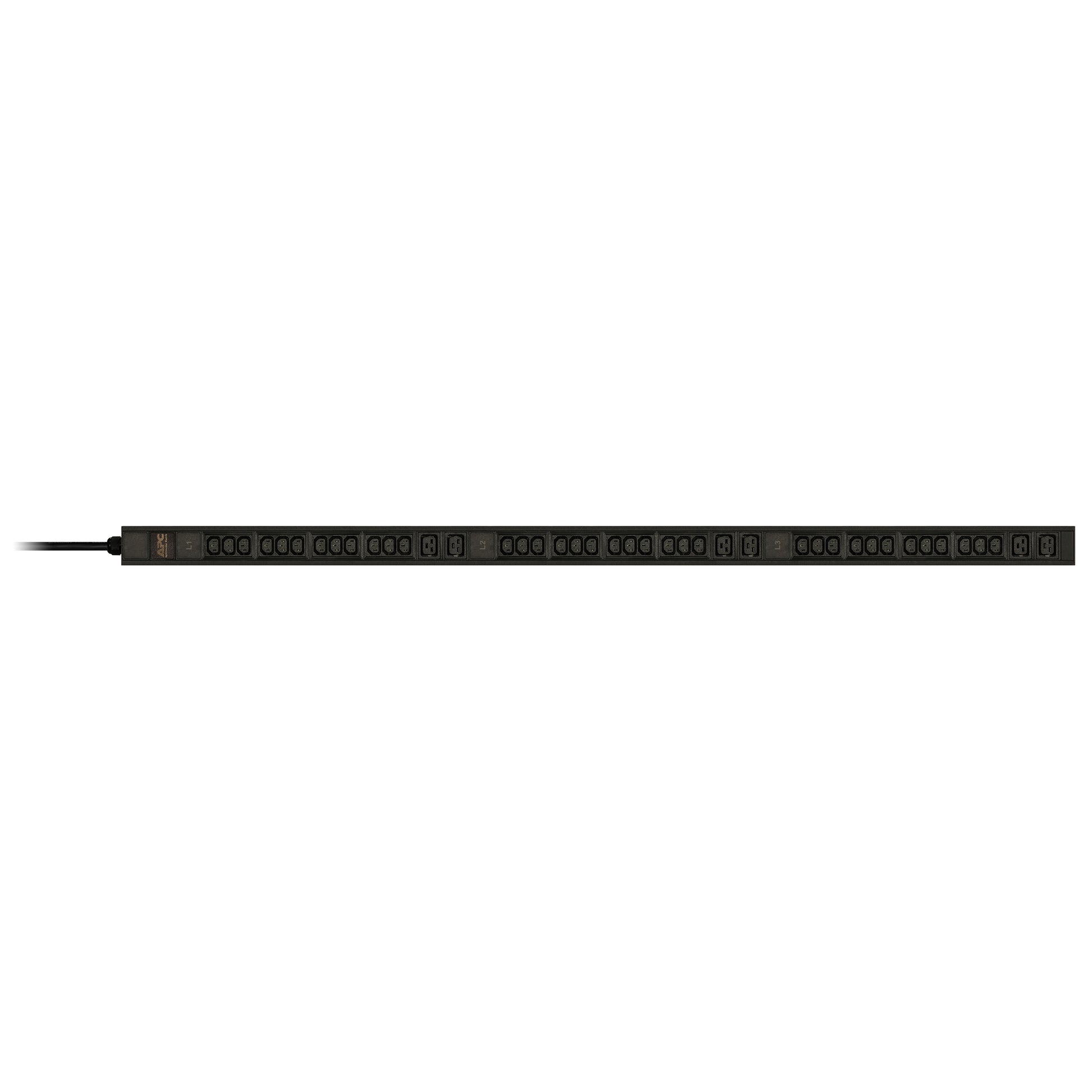 APC Easy – Rack-PDU Basic, 3-phasig, 36× IEC C13 + 6× IEC C19, 16 A, Stecker IEC 60309, 0U vertikal, 11,0 kW