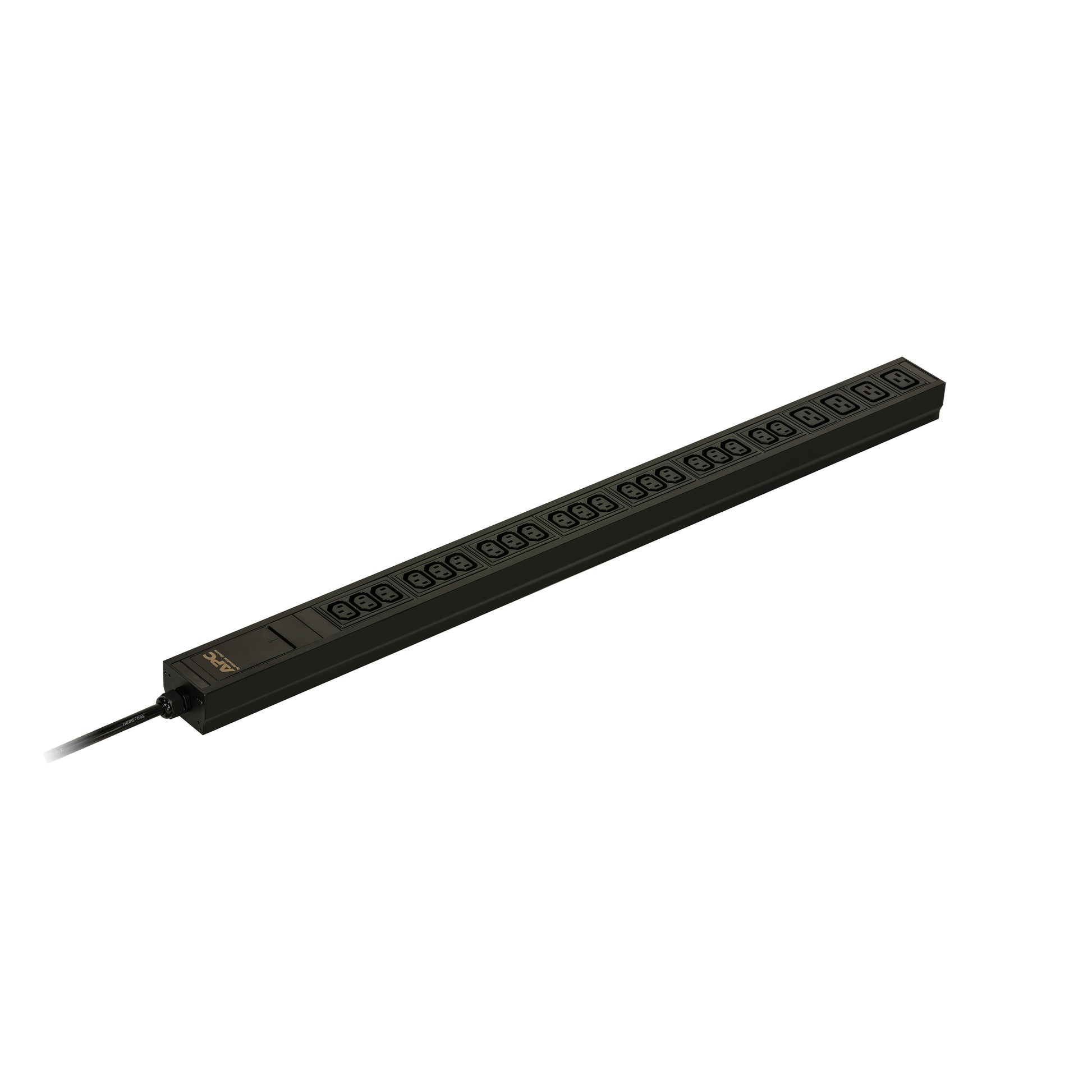 APC Rack-PDU Basic 0U, einphasig 3,68 kW, 16 A 230 V, (20×C13 + 4×C19), Eingang IEC60309 16 A, 3 m – schwarz