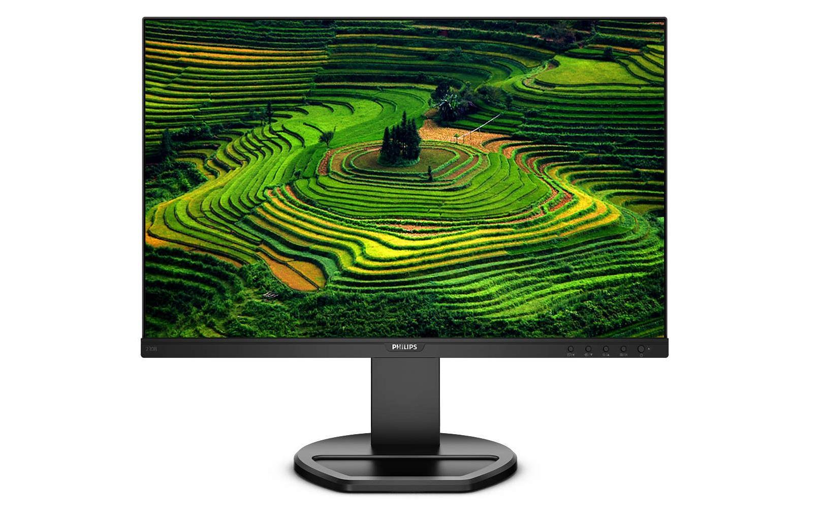 Philips 230B8QJEB – Monitor, 22,5", 250 cd/m², Integrierte Lautsprecher, Adaptive Sync, VESA 100 × 100, Schwarz