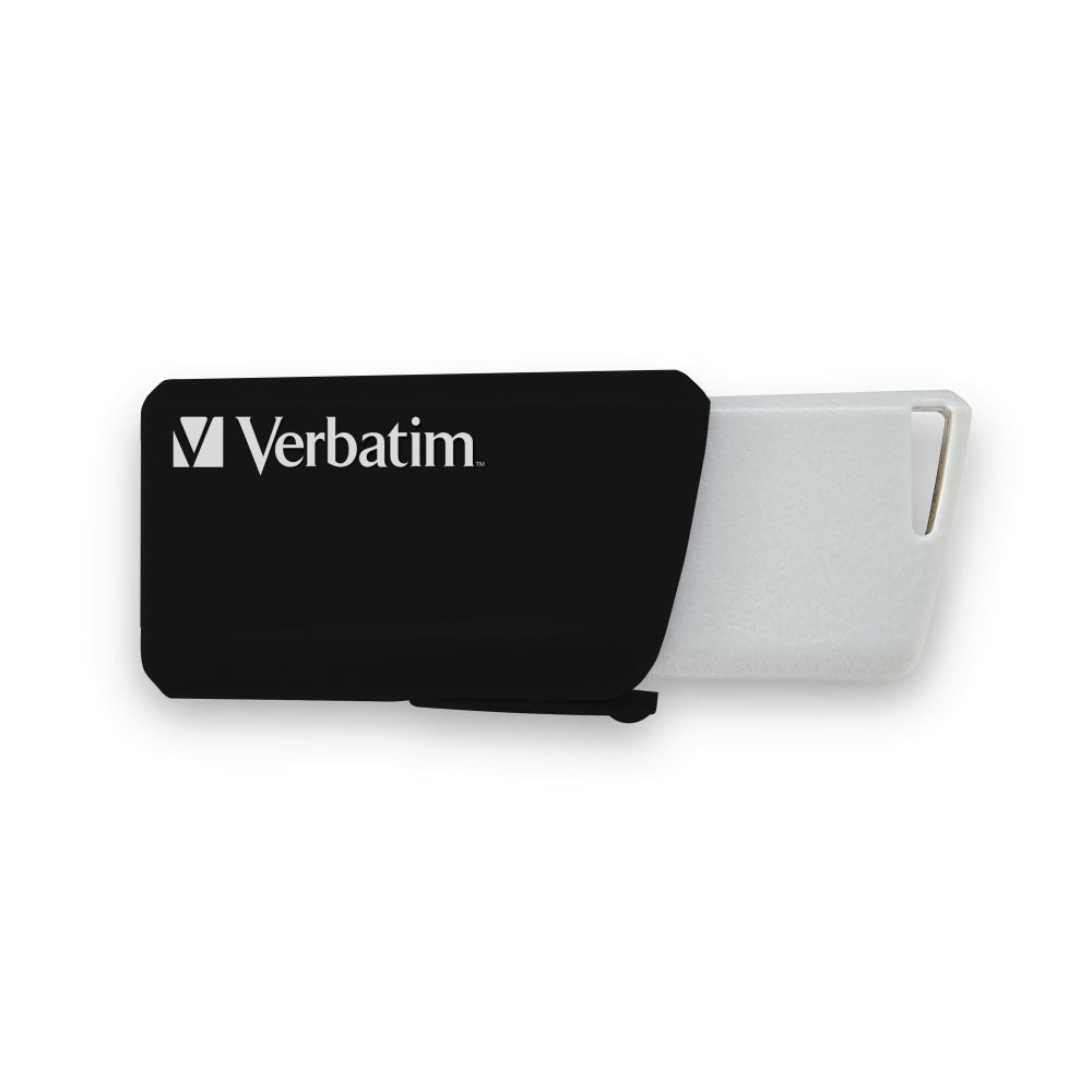 Verbatim Store'n'Click USB-Stick 32 GB – USB-A 3.2 Gen 1, 80/25 MB/s, Dia, Schwarz