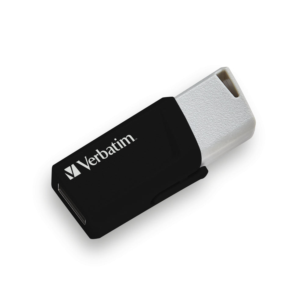 Verbatim Store'n'Click USB-Stick 32 GB – USB-A 3.2 Gen 1, 80/25 MB/s, Dia, Schwarz