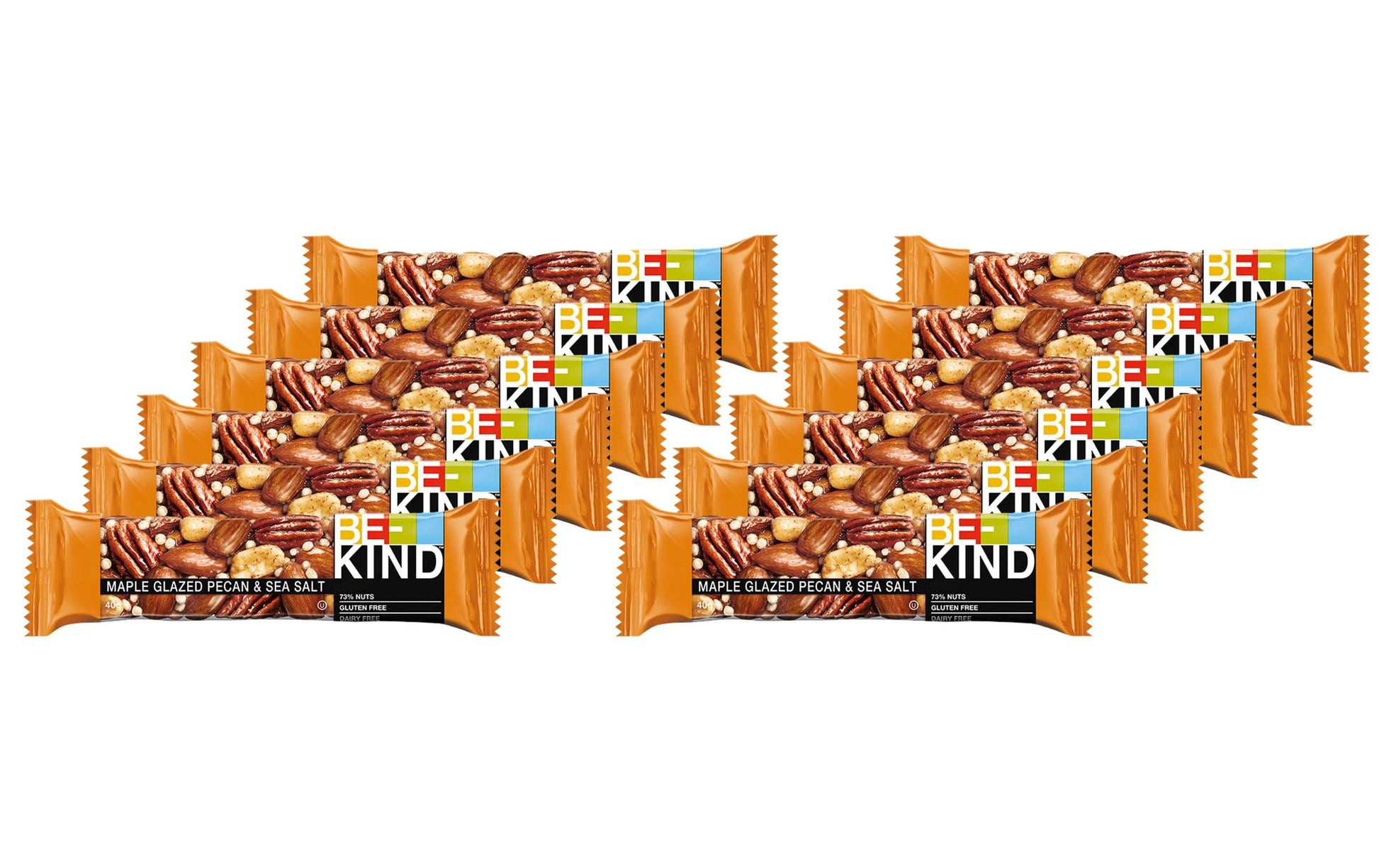 Kind Riegel – Ahorn-Glasiert, Pekannuss & Meersalz, glutenfrei – 12 × 40 g