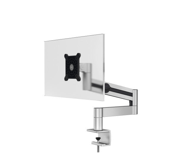 Durable Monitorarm, Tischklemme, bis 27", VESA 75 × 75/100 × 100 mm, 8 kg, silber