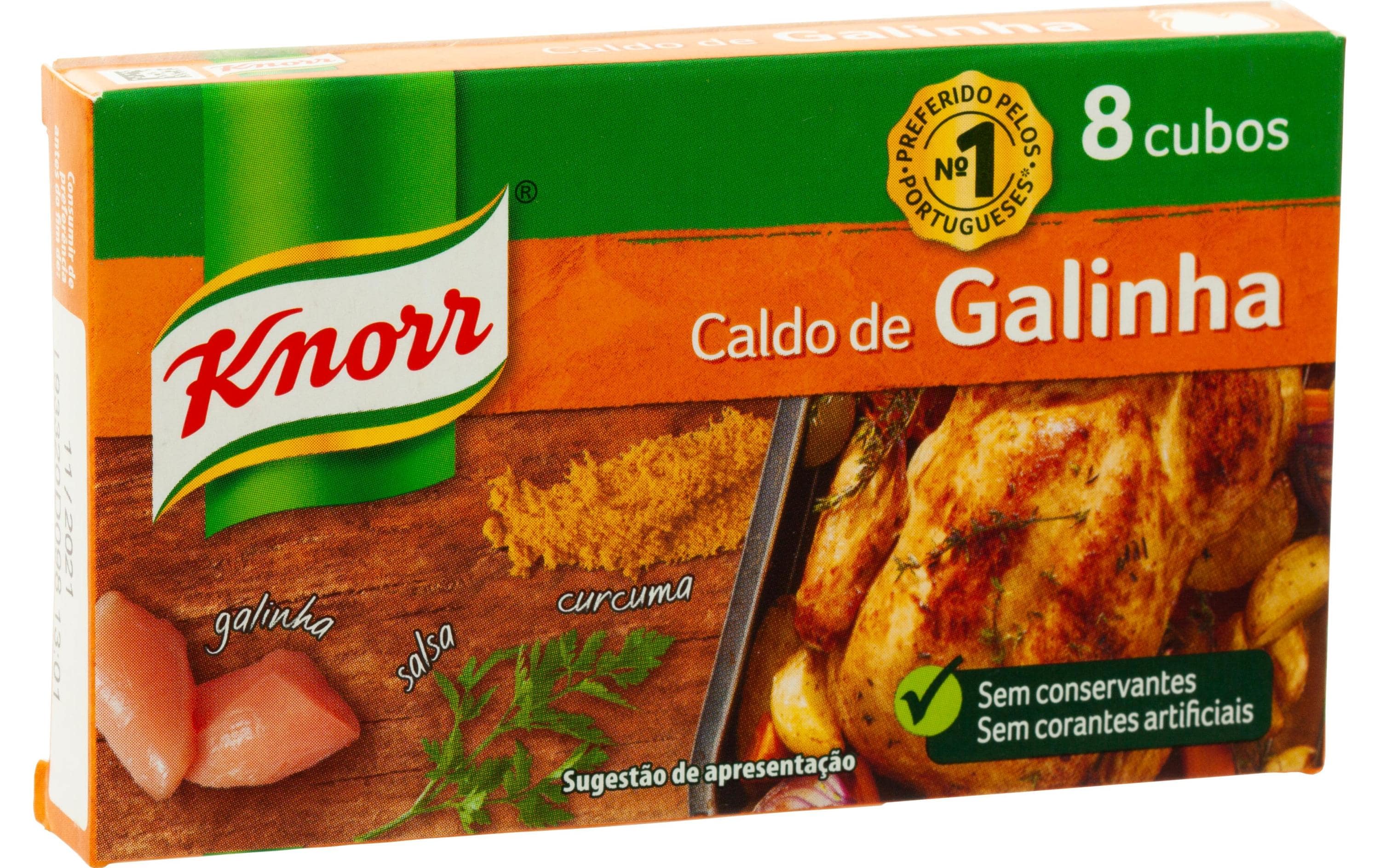 Knorr portugal Knorr Hühnerbouillon Würfel – 80 g