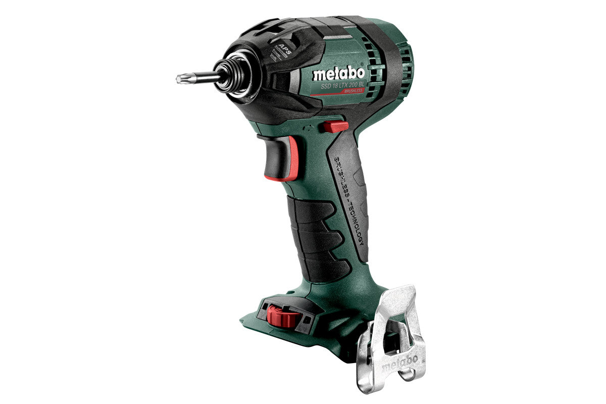 Metabo Schlagschrauber SSD18 LTX 200BL – 18 V (CAS) – 1/4" – 200 Nm – Solo – Tragetasche