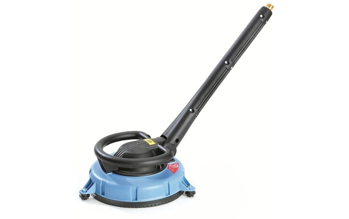 Kranzle Kränzle Flächenreiniger Round Cleaner UFO lang – Ø 30,0 cm – Schwarz/Blau – für K 1152-Serie, HD 10/122 u. a.