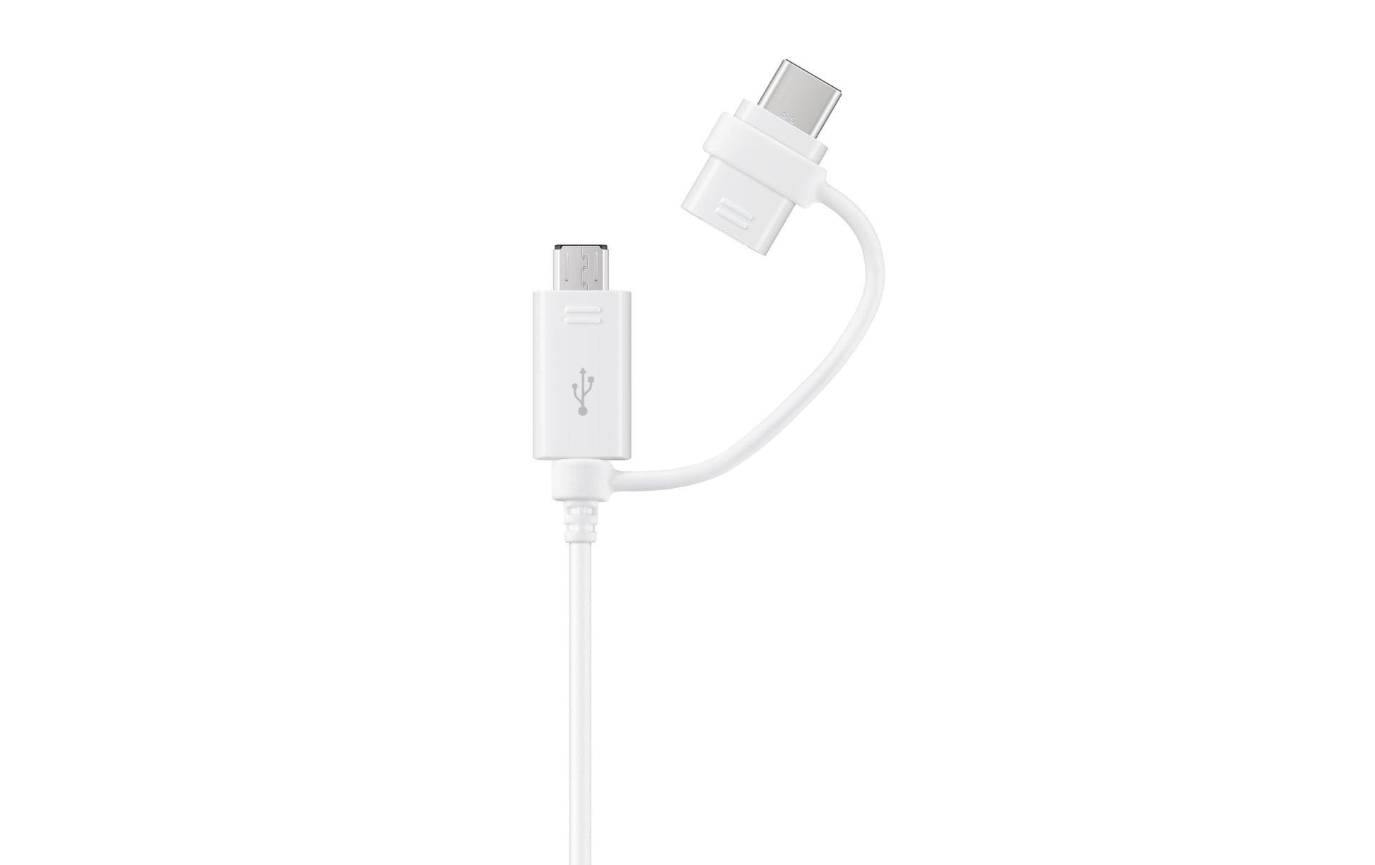 Samsung USB-A auf USB-C/Micro-USB-B Kabel – USB 2.0 (480 Mbit/s) – 1,5 m – Weiss