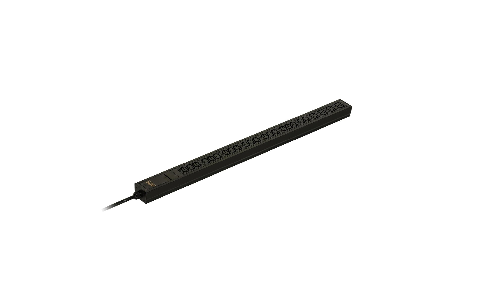 APC Rack-PDU Basic 0U, einphasig 3,68 kW, 16 A 230 V, (20×C13 + 4×C19), Eingang IEC60309 16 A, 3 m – schwarz