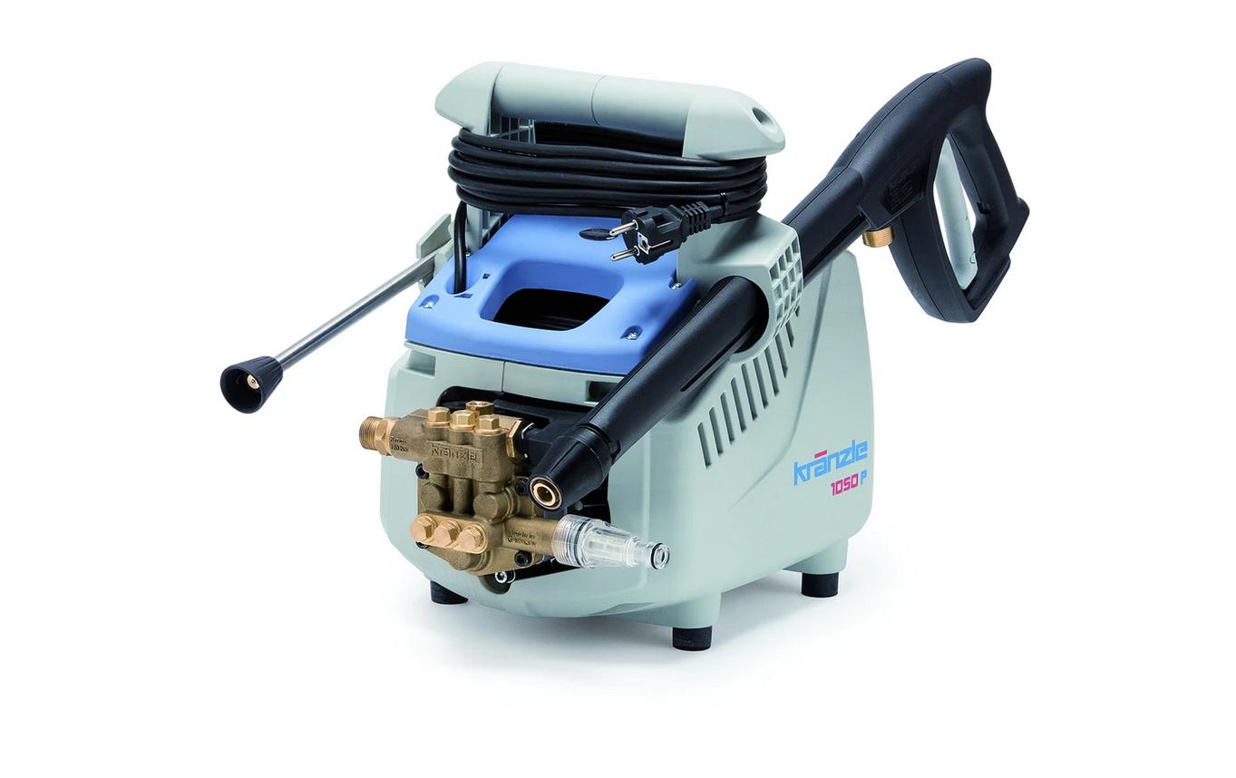 Kranzle Kränzle Hochdruckreiniger K 1050 P – 130 bar – 450 l/h – 8 m Schlauch – Hellblau