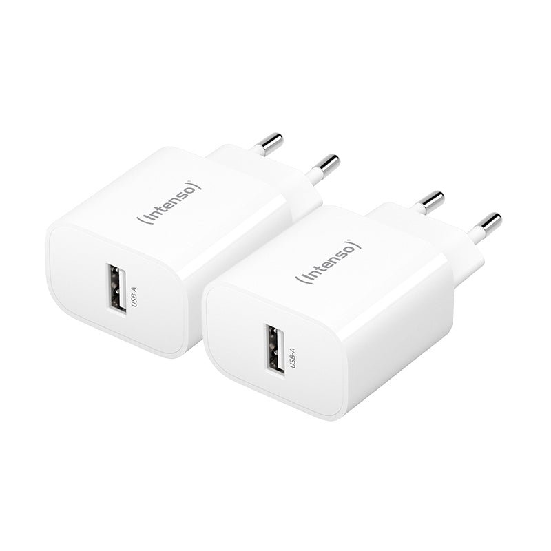 Intenso W5A USB-Ladegerät 5 W – USB-A×1, Weiss