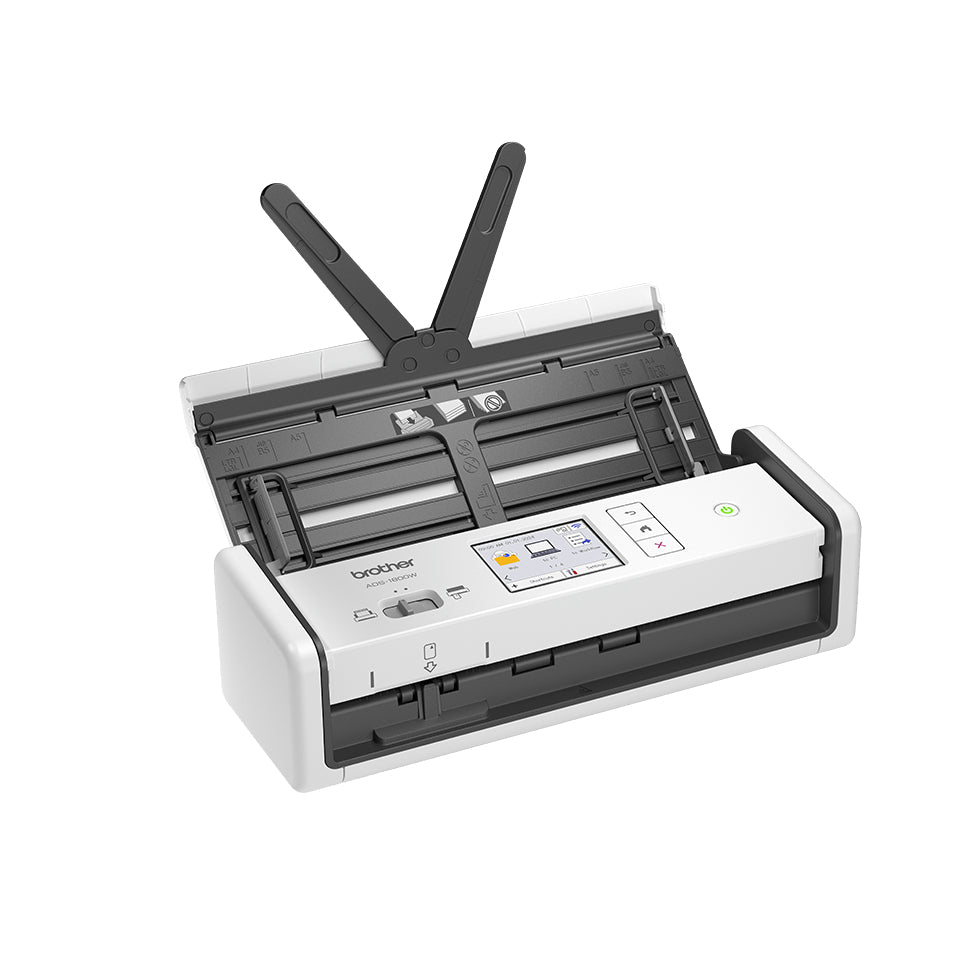 Brother ADS-1800W – Einzugsscanner, A4, Duplex, 30 Seiten pro Minute, ADF 20 Blatt, WLAN, 1'200 dpi
