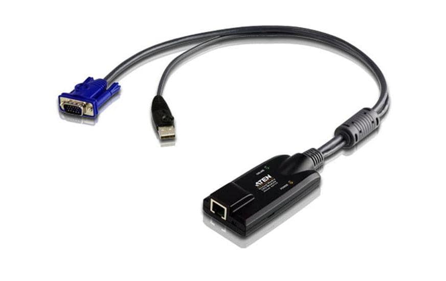 ATEN KVM-Adapterkabel – KA7175, USB/VGA, Schwarz