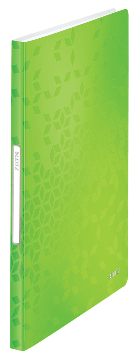 Leitz WOW Sichtbuch A4, 40 Hüllen, PP, Grün – 1 Stück