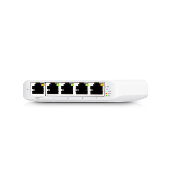 Ubiquiti UniFi Switch Flex – Managed Switch – 5×GbE, PoE+