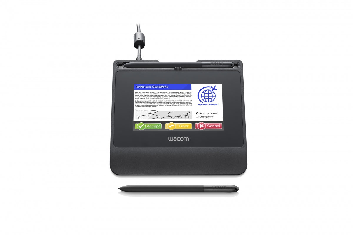 Wacom Stiftdisplay STU-540-CH2, Stift, Schwarz, 108 × 65 mm, USB