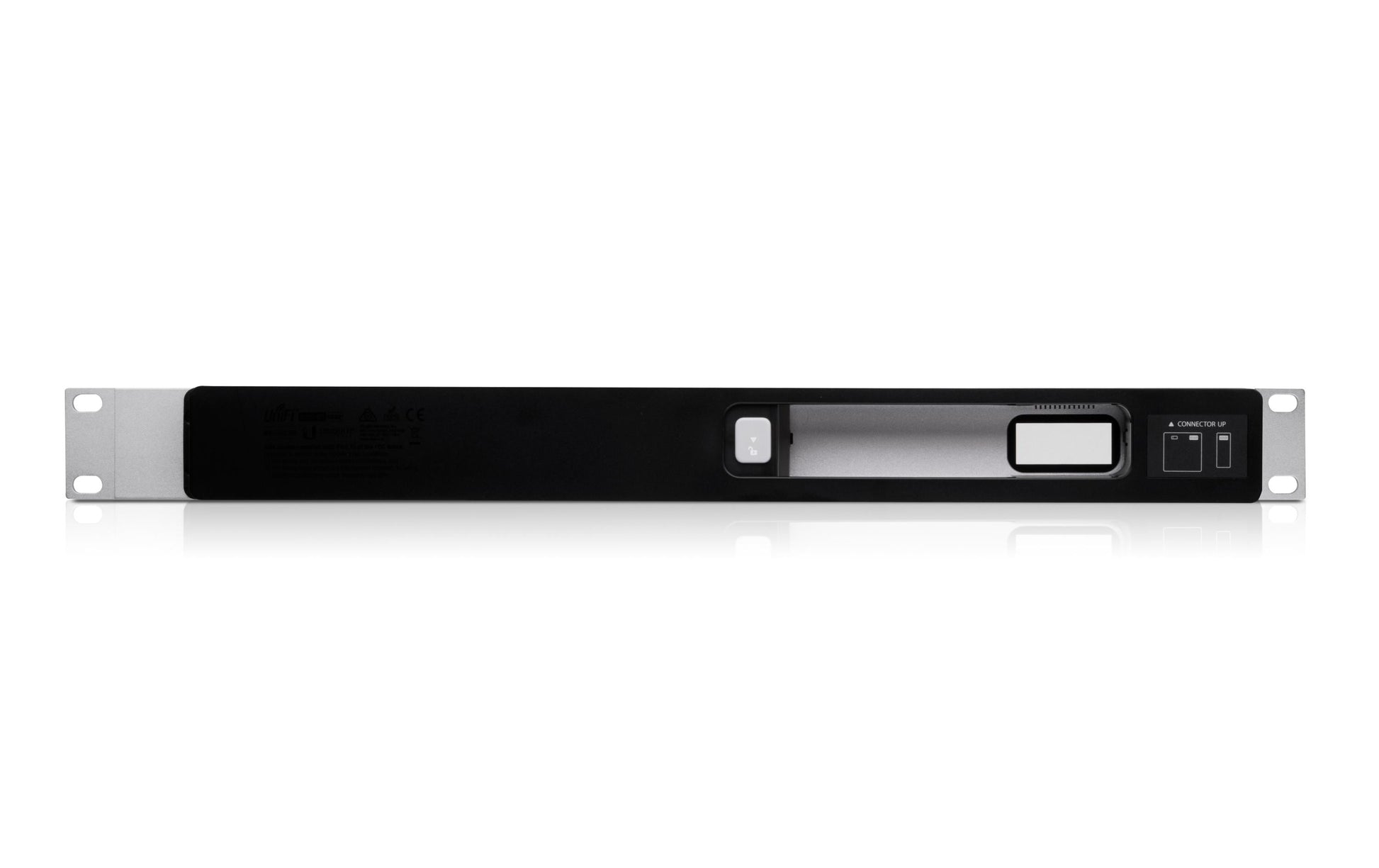 Ubiquiti CKG2-RM – Frontabdeckung, für CloudKey G2/CloudKey G2 Plus, 19" (48,3 cm), Schwarz/Silber, 1× RJ‑45