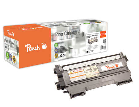 Peach TN-2210 Schwarz Toner – Kompatibel – 1'200 Seiten – für Brother DCP-7060 D/DCP-7060 N/DCP-7065 DN und andere