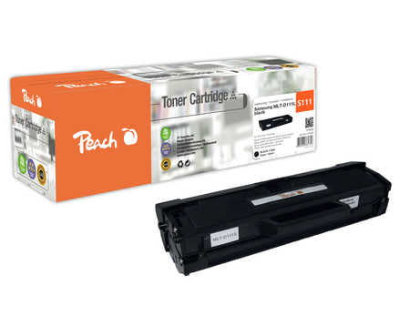 Peach MLT-D111L Schwarz Toner – Kompatibel – 1'800 Seiten – für Samsung Xpress M 2020/M 2021/M 2022 u. a.