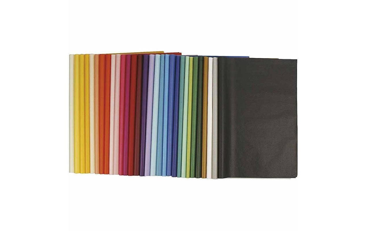 Creativ Company Seidenpapier – 50 × 70 cm, mehrfarbig, 14 g/m² – 300 Blatt