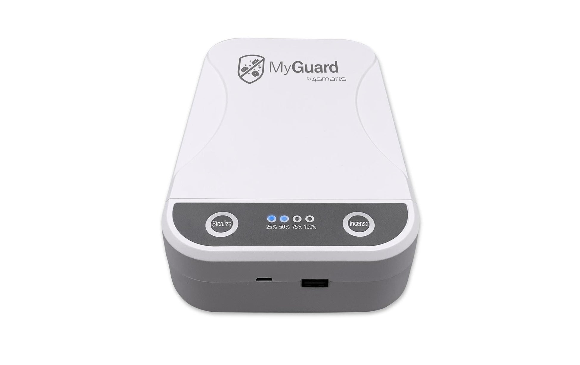 4smarts MyGuard – UV-Sterilisator – 2× UV-Lampen, 5 min Betriebsdauer – Weiss