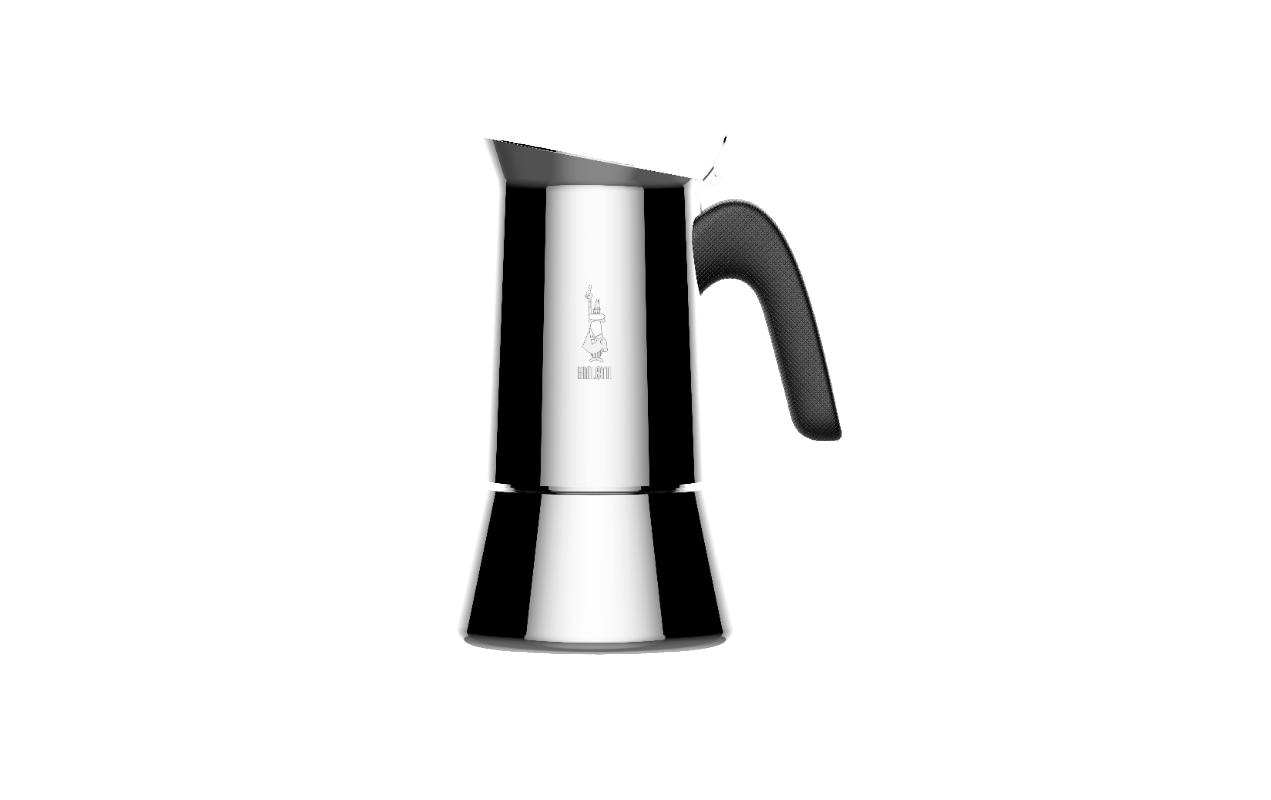 Bialetti Venus French Press / Kaffeebereiter – für Halogen, 0,2 l, 4 Tassen, Edelstahl