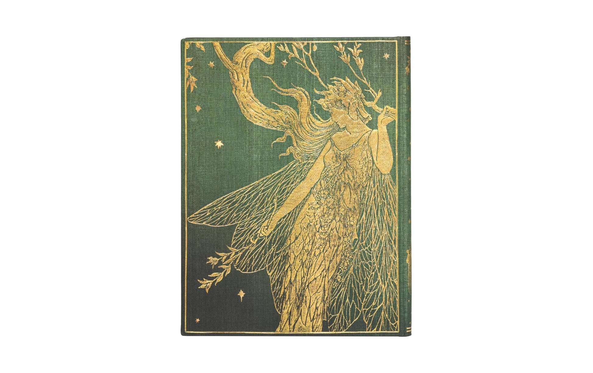 Paperblanks Notizbuch – 180 × 230 mm – 120 g/m² – Hardcover, 2 Lesezeichen, abgerundete Kanten, grün, FSC