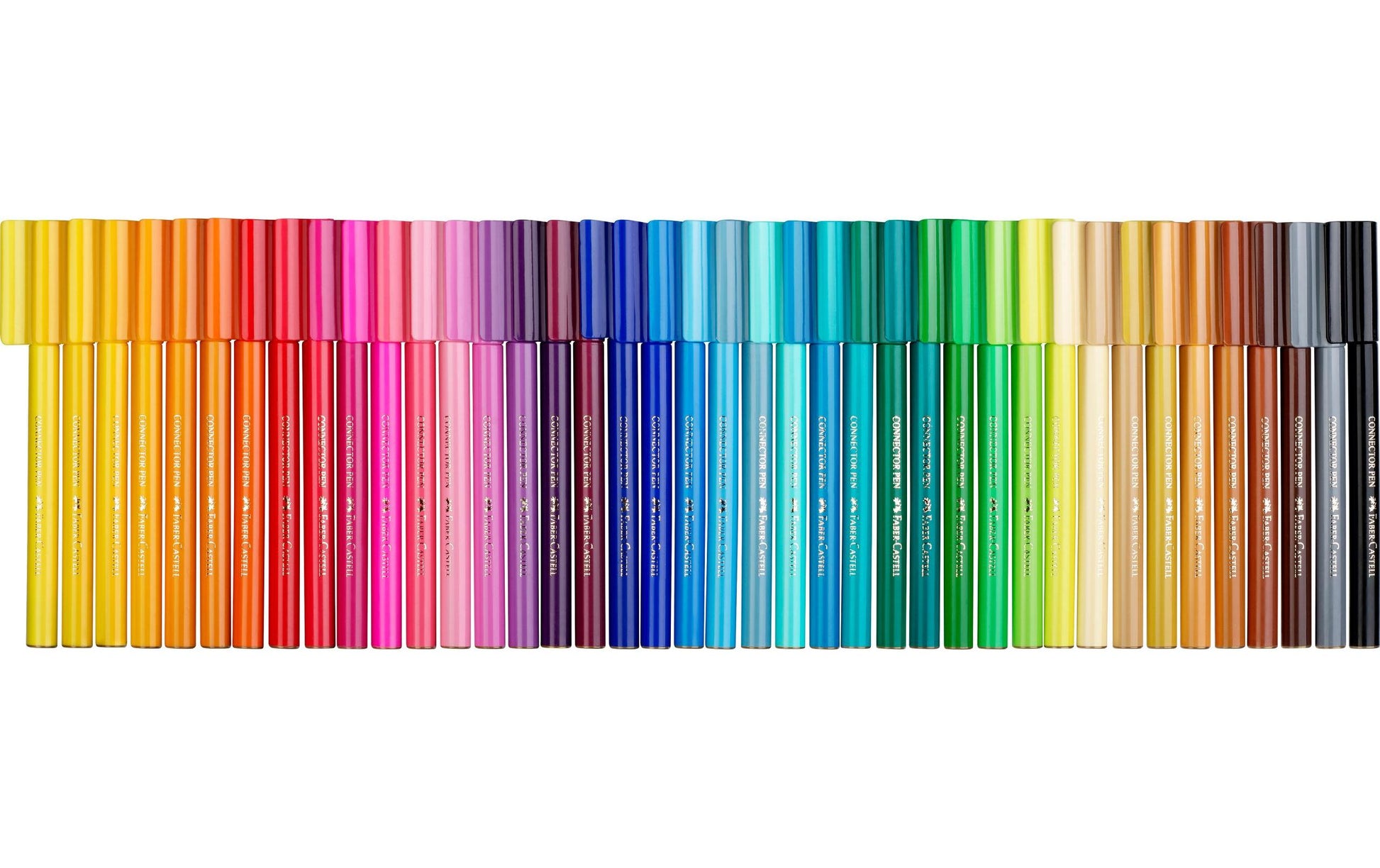 Faber-Castell Filzstifte, Strichbreite 1 mm, 40 Farben