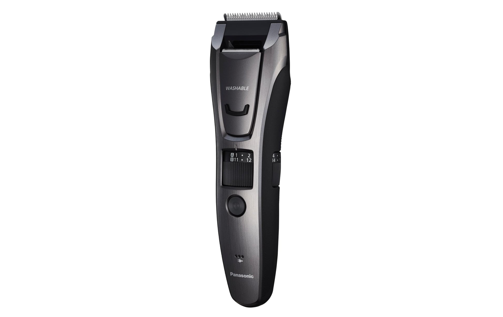 Panasonic Bart-/Haarschneider ER-GB80-H503 – Nass & trocken, 39 Längenschritte – 50 min Akku – Anthrazit