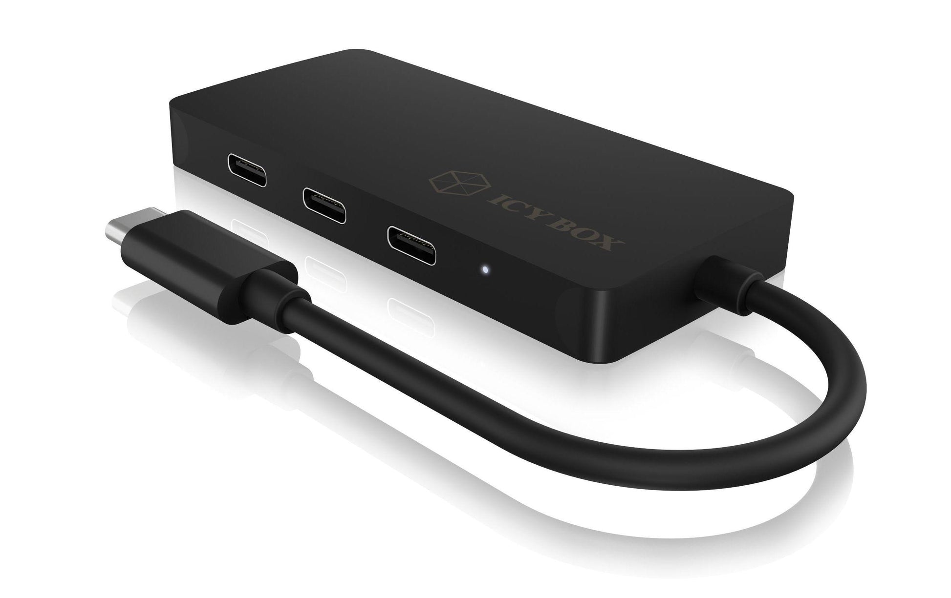 ICY BOX IB-HUB1429-CPD USB-Hub – USB-C, 4× USB-C, 100 W PD, für Windows/Mac