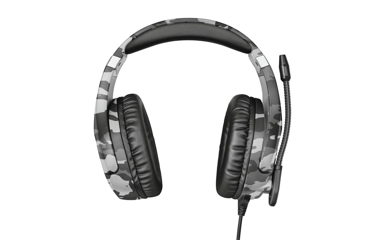 Trust GXT 488 Forze-G Gaming-Headset – Over-Ear, Stereo, Kabelgebunden, 3,5 mm Klinke, für PS4, Grau