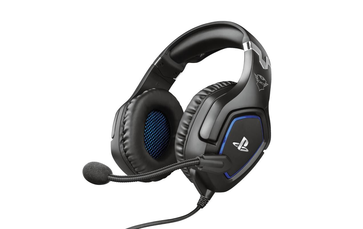 Trust GXT 488 Forze Gaming-Headset – Over-Ear, Stereo, Kabelgebunden, 3,5 mm Klinke, für PS4, Schwarz