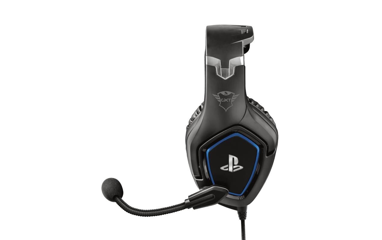 Trust GXT 488 Forze Gaming-Headset – Over-Ear, Stereo, Kabelgebunden, 3,5 mm Klinke, für PS4, Schwarz