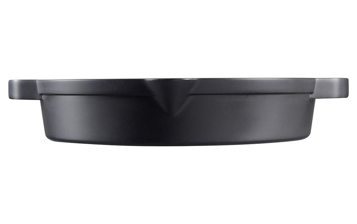 Campingaz Fonduepfanne – Ø 29,5 cm, Gusseisen/Edelstahl, Schwarz