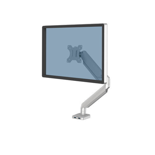 Fellowes Monitorarm Platinum Serie – Kabelmanagement, 360° Drehung