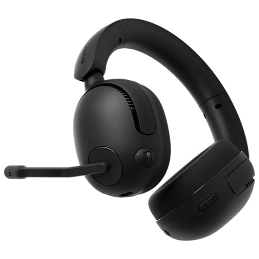 Sony INZONE H5 – Over-Ear Gaming-Headset – 3,5 mm Klinke, wegklappbares Mikrofon – Schwarz – für PC, bis 28 h